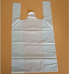Bolsa de Compras Tipo Camiseta Biodegradable y Compostable de PBAT + Almidón de Maíz - Se Acepta Impresión de Logotipo - Product Image 3