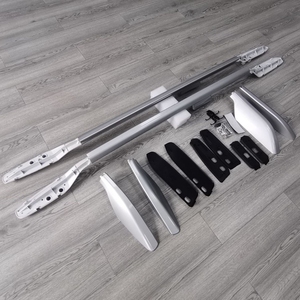 JOESHIER Vente en gros de porte-bagages de toit 4x4 pour Toyota Prado FJ120 2003-2009, barres latérales en aluminium - Product Image 6