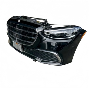 กันชนหน้าพลาสติกคุณภาพสูงสำหรับรถยนต์ <span class=keywords><strong>Mercedes</strong></span> S-Class W223 S400 <span class=keywords><strong>S320</strong></span> S500 พร้อมช่องระบายความร้อน ใช้ได้กับรถยนต์ทั่วไป  สำหรับติดตั้งไฟตัดหมอก - Product Image 2