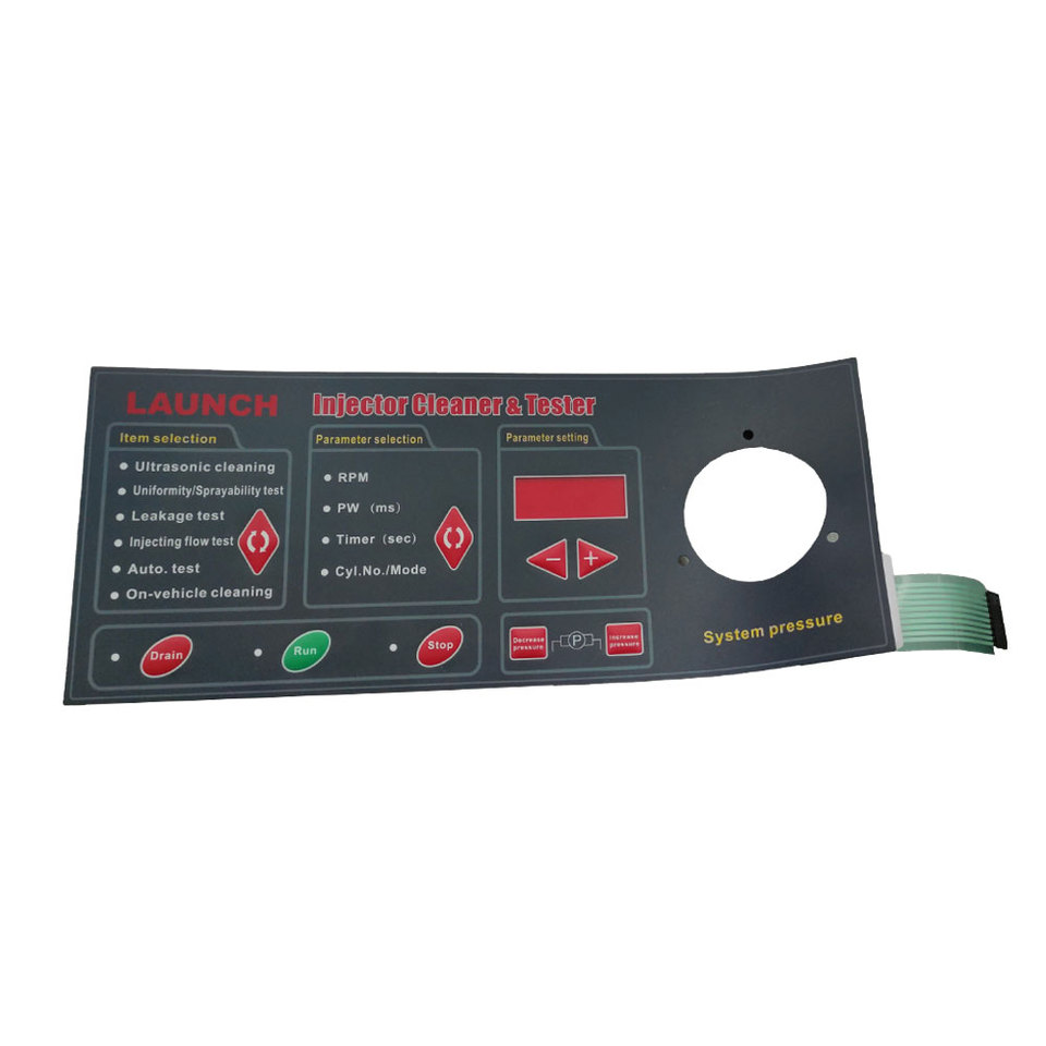 Fuel Injector Cleaner And Tester Machine Control Panel Diagnostic Tools