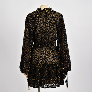 Vente directe des fabricants Robe en velours respirante, lavable, ajustée, à manches longues - Product Image 5