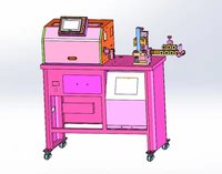 Machine de découpe et de dénudage de câbles électriques avec impression jet d'encre