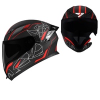 Casque de motocross SMR Double ABS pour enfants, certifié DOT, intégral, hiver, sécurité, EPS, pour karting, descente, VTT