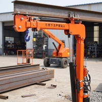 Grue électrique mobile Retriek Industries 1 tonne, capacité de charge 2 tonnes, hauteur de levage maximale 6 m, tension 240 V, palan de construction
