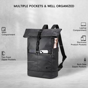 Échantillon gratuit – Sac à dos de sport étanche convertible pour ordinateur portable, idéal pour les voyages et le quotidien - Product Image 2