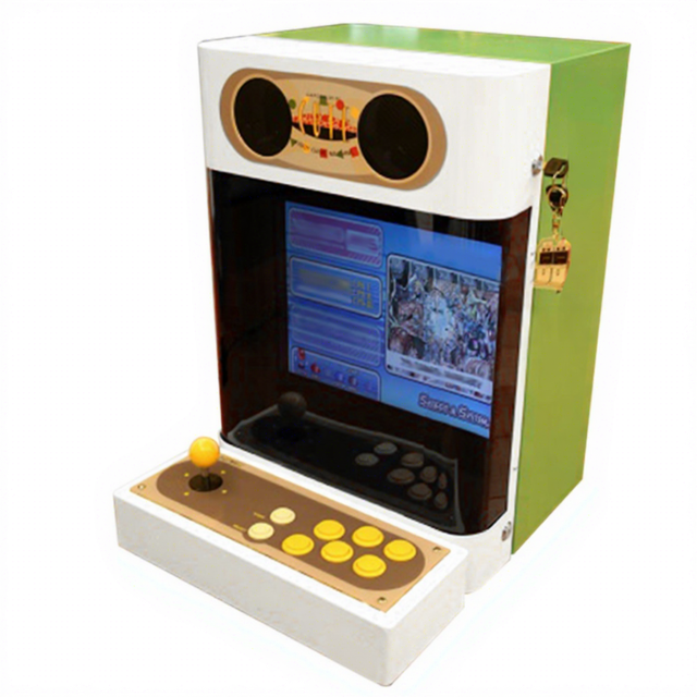 Custom Retro Video Arcade Game Cabinet CUTE Mini 2 DIY Kit 10-inch Screen English for Compatible