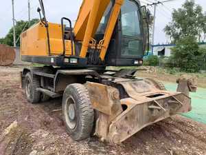 Excavadora de Ruedas HYUNDAI 210w-7 de 21 Toneladas, Original Coreana, de Segunda Mano, a Precio Económico, para Excavación, con Certificación CE, Agrícola - Product Image 4