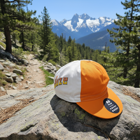 Vente en gros de casquettes de cyclisme en coton avec logo imprimé personnalisé pour le cyclisme, le camping, la course et la casquette d'équitation non structurée