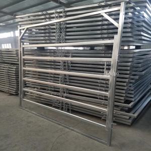 Panneaux de corral en acier au carbone pour enclos de chevaux, enclos d'engraissement de corral de bisons, équipement de rodéo de ferme australien moderne - Product Image 1