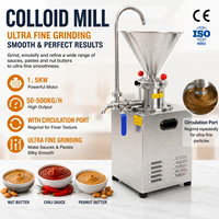 Machine à broyer commerciale pour la fabrication de beurre de cacahuète, de pâte de sésame, de sauce chili, de beurre d'amande, de confiture de fruits, moulin à aliments