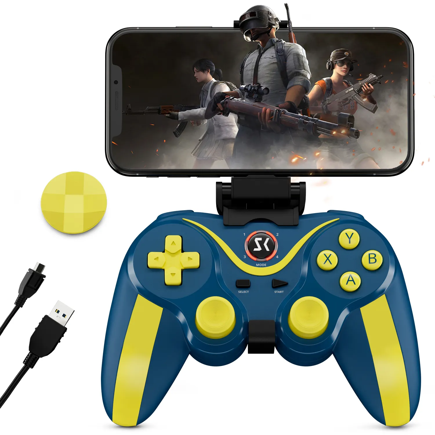 Android Smart Game Controller Mobile Gaming Joystick Games Pad For Android TV Box Gamepad