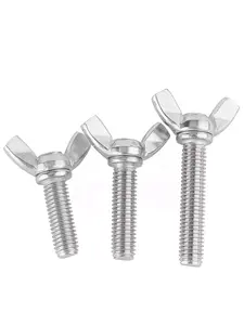 304/316 Stainless Steel Butterfly Screw Ingots Hand Screw Butterfly Bolt