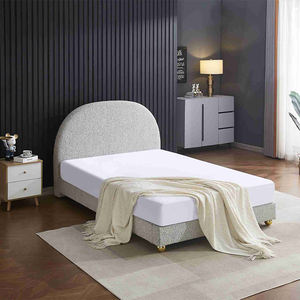 Lit de chambre à coucher rembourré de style moderne et confortable, nouveau design - Product Image 1