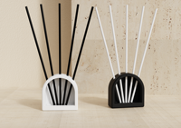 C & H Récipient de diffuseur de roseau en céramique de luxe Décoratif pour la maison Vide Récipient d'huile essentielle Vente en gros Bougie et accessoires de parfum
