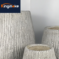Jardinière courte la plus populaire en vente directe en usine Jardinière simple en argile de magnésium pour cactus