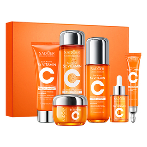 Private Label <b>Vitamin</b> <b>C</b> Body <b>Serum</b> Whitening <b>Brightening</b> Moisturizing Skincare Kit for Women Luxurious - Product Image 1
