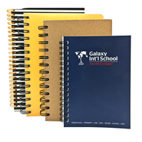 Carnet à couverture souple avec logo personnalisé, journal imprimé sur mesure, vente en gros, agenda promotionnel, carnet à spirale