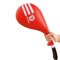 Offre spéciale boxe son cible formation Sanda accessoires d'intérieur cible poing Double feuille coup de pied cible pieds