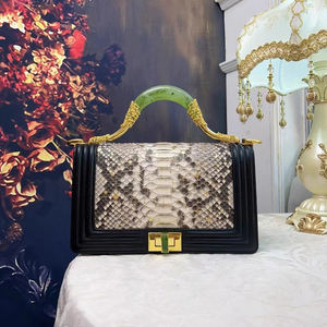 バッグ用金属亜鉛合金ロックハードウェア素敵な品質の翡翠装飾ターンロックファッションプッシュボタンロックバッグ用 - Product Image 5