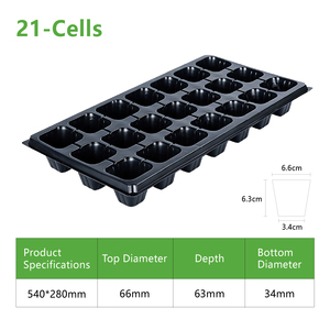 Plateau hydroponique en plastique moderne de haute qualité pour le jardin <span class=keywords><strong>à</strong></span> la maison pour une utilisation suspendue et au sol dans les jardinières de pépinière de tomates - Product Image 1