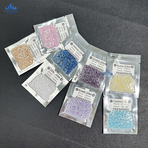 1-2.8mm di gemme colorate bianche CZ 1000 pz/pacco forma di zirconi sciolti tagliati giallo sintetico calore laboratorio creato creazione di <span class=keywords><strong>gioielli</strong></span> - Product Image 4
