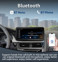 Lecteur DVD de voiture 2 Din Radio Grand écran Sans fil Carplay Android Auto Linux pour Audi A4 B8 A5 2009-2016