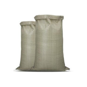 Customizable Plastic <b>Packing</b> Sack 25KG 50KG Reusable PP Woven Moving Bag UV Resistant Empty Green Woven Sandbags for Floods - Product Image 2