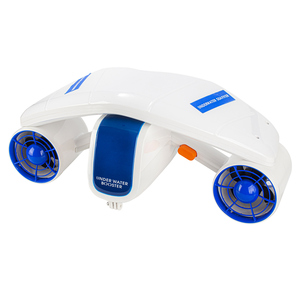 สกู๊ตเตอร์ XHX WR010 Jet Dual Motor 480W พร้อมแบตเตอรี่ 7500mAh สีน้ำเงินและสีขาว ระยะเวลาการใช้งาน 30-50 นาที - Product Image 3