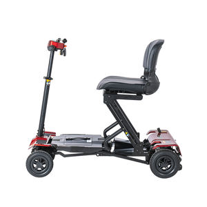 Scooter de mobilité à quatre roues en alliage d'aluminium, pliable à distance en un clic, batterie amovible 10-20AH, capacité de montée, autonomie 40-60km - Product Image 2