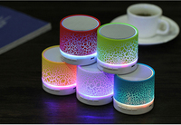 Mini-enceinte promotionnelle portable sans fil avec fonction explosion de son, lecteur de musique audio USB, microphone et carte TF, mini-enceinte RGB