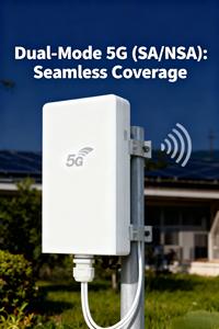 Routeur <span class=keywords><strong>Createk</strong></span> 5G ODU haute vitesse Qualcomm SDX62 SA NSA double bande 2,5 Gbps Ethernet LAN IP67 étanche avec accès SIM flexible - Product Image 3