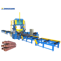 Machine de redressage automatique de poutres en H pour la construction, machines de redressage de métaux
