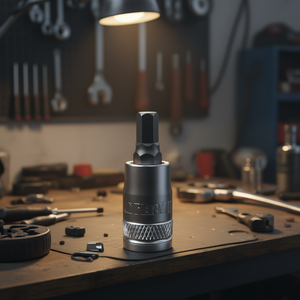 Douille Fervi avec insert hexagonal, entraînement métrique de 6 mm, ajustement de précision pour la réparation automobile - Product Image 3