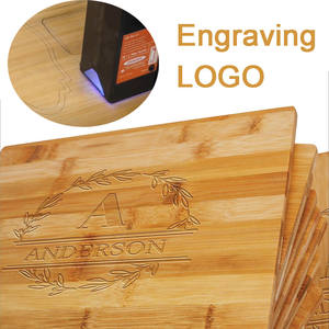 Venta al por mayor Holz Schneiden Brett Bambus Tabla de cortar de madera Natural Bloque de cocina Protección del medio ambiente Tabla de cortar de Bambú - Product Image 4