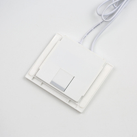 Produit phare : Ensemble d'éclairage LED intelligent à capteur tactile pour miroir, DC12V 2A 24W, réglable, garantie 2 ans, pour miroirs de 1 à 5 mm d'épaisseur