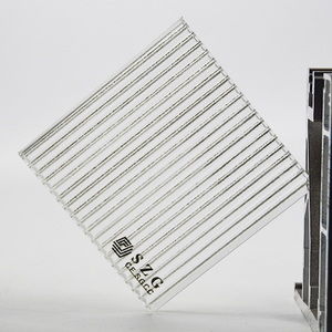 8 מ "מ 10 מ" מ 12 מ מ "מ אדריכלי תעשייתי דקורטיבי למינציה דלת זכוכית דקורטיבית למינציה - Product Image 2