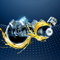 Aceite de Motor Sintético con Nanotecnología para Motocicletas, Lubricante para Motores de Gasolina, Aceite para Motor de Automóvil SL 15W40, Lubricante Antidesgaste