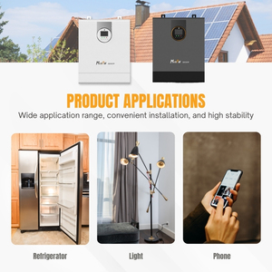 ระบบโซลาร์เซลล์ 5kW 10kW 12kW 48v ออฟกริด คลื่นไซน์บริสุทธิ์ ไฮบริด - Product Image 5