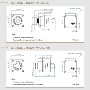 Leopard Imaging LI-OV10640-490-GMSL GMSL2 <b>Camera</b> 1.3MP HDR 120dB Interface for Automotive Surround View ADAS Perception Robotics - Product Image 5