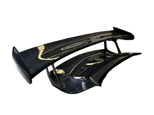 Passend für PAG 911 2014-2019 991 Doppeldeck-Heckstoßstange GT2 RS Carbon-Faser-Spoiler-Kit Schrauben Upgrade Anschraubbar - Product Image 4