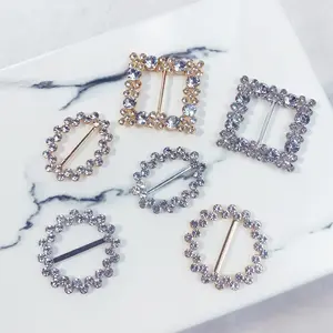 Горячая Распродажа, высококачественные бриллиантовые пряжки разной формы со стразами для одежды на ремне