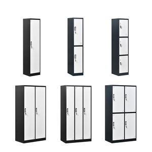 Oferta Especial: Armario Metálico de Almacenamiento para Personal con Múltiples Compartimentos, Armarios Metálicos de 9 Puertas - Product Image 4