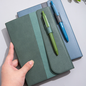 Custom Tri-Fold Faux Leather Office Gift Set Personalized Corporate Stationery Organizer With Multiple Compartments - Product Image 5