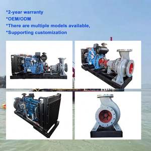 Efficient <b>Transportation</b> Heavy Duty Abrasion-Resistant Volute Marine Sand Pump Horizontal Gold Dredge Pump - Product Image 4