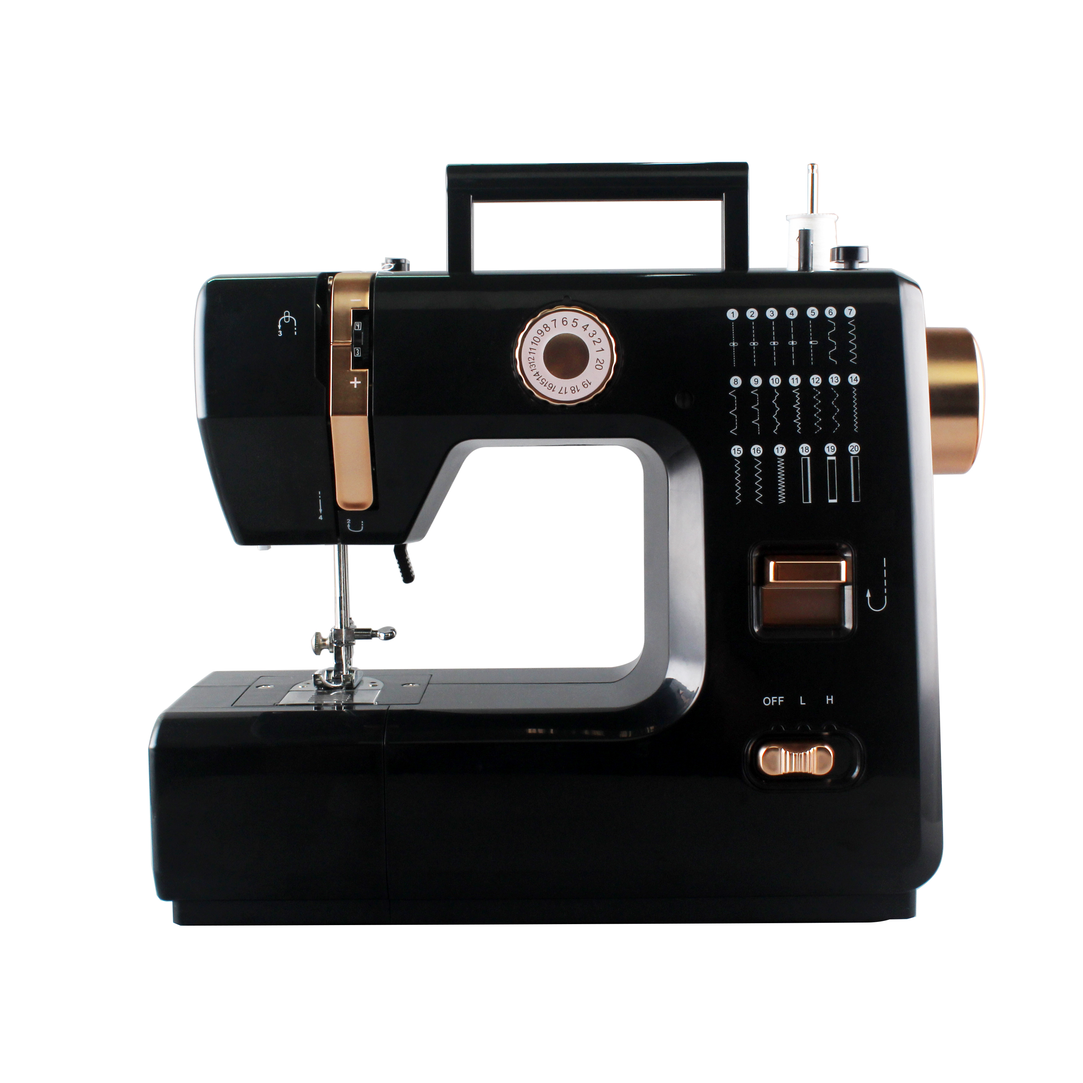 VOF FHSM-618 Máy May Điện Overlock Mini Máy May Gia Dụng