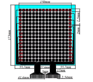Fabrieksgroothandel 16*16 Array Fsr Sensor & Oppervlaktedruk Mapping Systeem Gebruikt Voor Slimme Producten En Druksensor Pad - Product Image 3