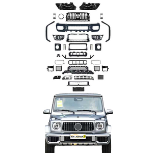 Kit Widebody pour <span class=keywords><strong>Mercedes</strong></span> Benz <span class=keywords><strong>G63</strong></span> W465, comprenant pare-chocs avant, calandre et extensions d'ailes, installation sans dommages, meilleur <span class=keywords><strong>prix</strong></span> - Product Image 2