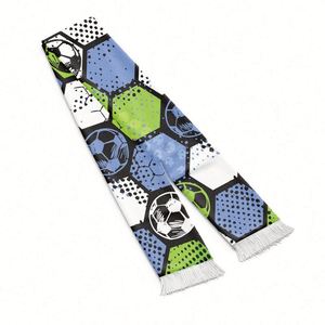 Écharpe de supporter promotionnelle, cadeaux de football, écharpe de supporter, service de conception personnalisée, commande en gros directe d'usine, accessoires pour supporters, articles rapides - Product Image 4