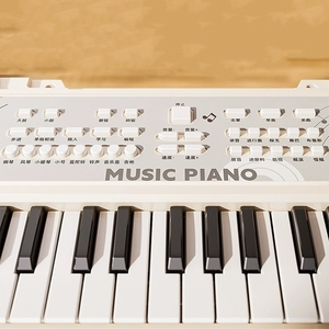 61 Keys <b>Electronic</b> <b>Keyboard</b> Piano With Wired Singing Microphone With Music Score Stand Printed Song Cards Recording Function - Product Image 3