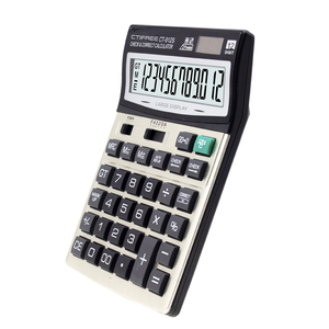 Calculadora LCD electrónica de 12 dígitos al por mayor, calculadora con pantalla Citifree con logotipo personalizado, batería, energía solar, <span class=keywords><strong>normal</strong></span>, al por mayor - Product Image 5